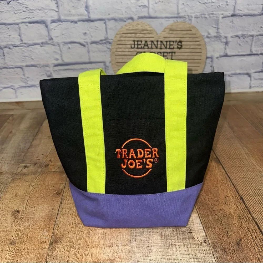 Trader Joe's Trick or Treat Halloween Mini Tote Bags (Limited Ed.) - Multicolor